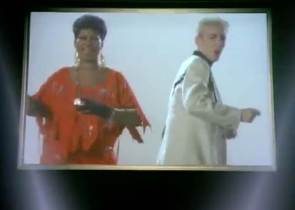 Eurythmics (with Aretha Franklin) - Sisters Are Doin' It for Themselves - Official Music Video