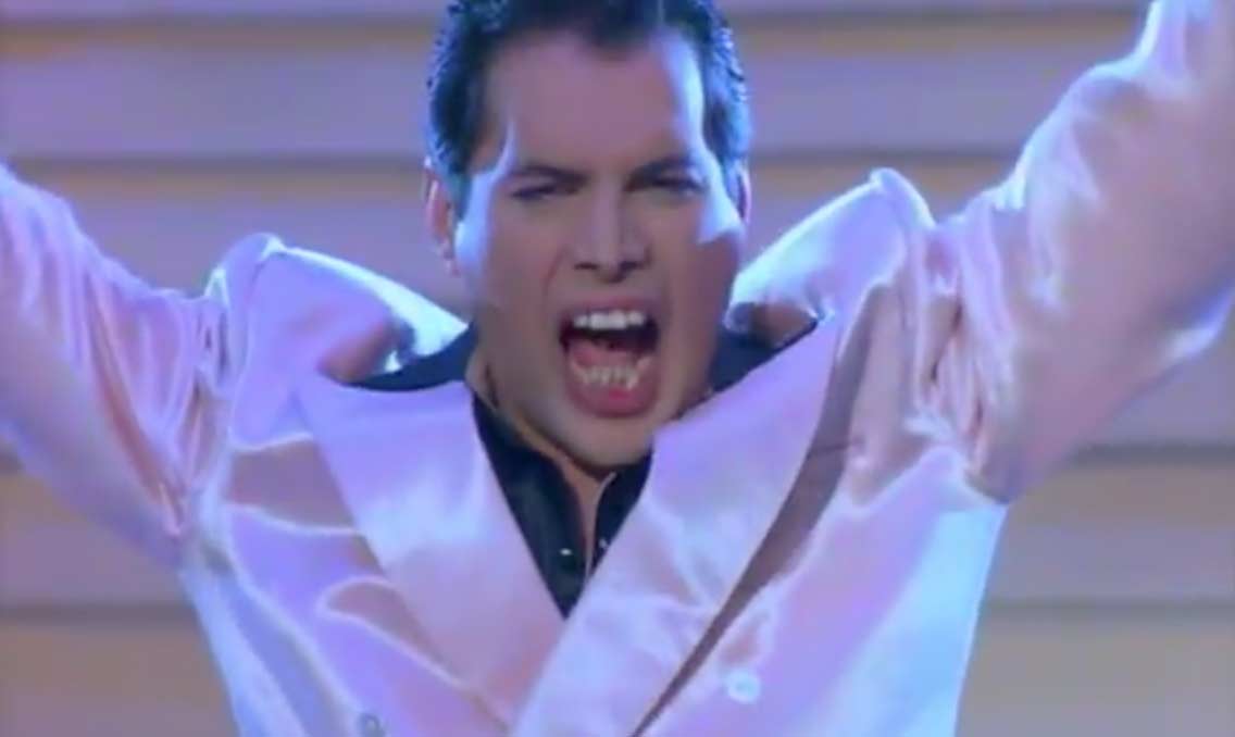 Freddie Mercury The Great Pretender Official Music Video