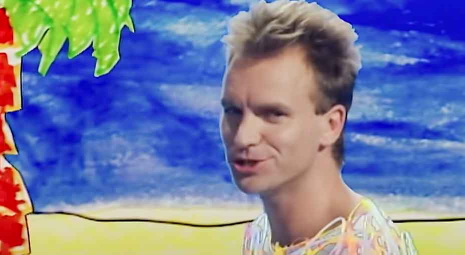 Sting - Love Is The Seventh Wave - Official Music Video