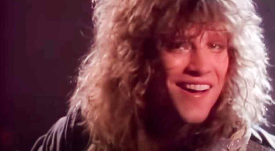 Bon Jovi - You Give Love A Bad Name - Official Music Video