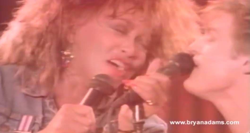 Bryan Adams and Tina Turner - It's Only Love - Music Video