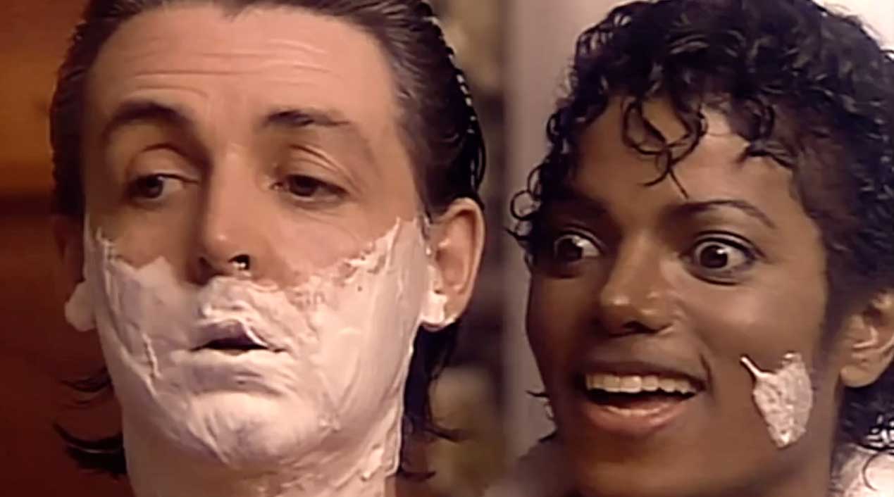 Paul McCartney & Michael Jackson - Say Say Say - Official Music Video