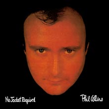 Phil Collins No Jaquet Required 80s Best-Selling Album Cover