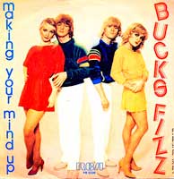 Bucks Fizz - Making Your Mind Up - Single Cover