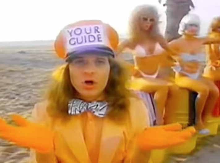 David Lee Roth - California Girls - Official Music Video