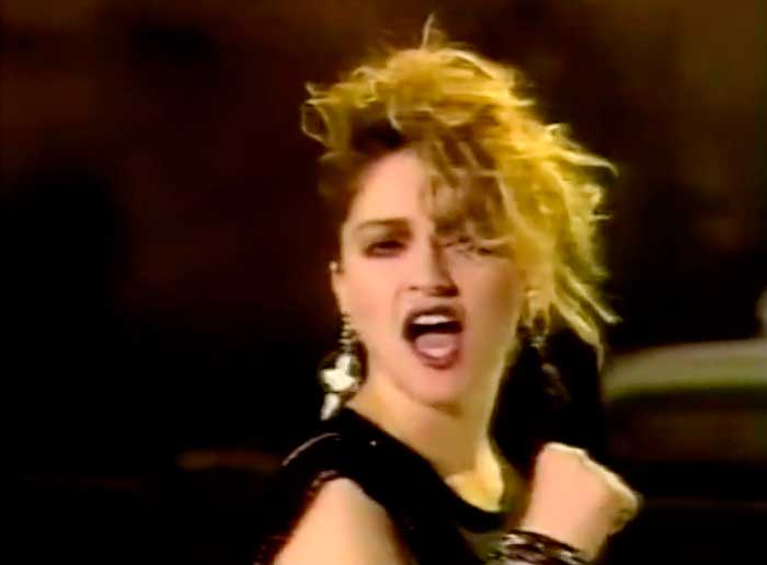 madonna holiday official music video