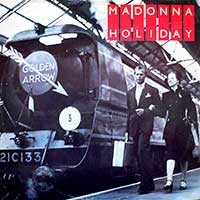 madonna holiday single cover