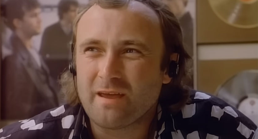 Phil Collins Don't Lose My Number Official Music Video