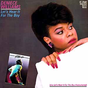 Deniece Williams Let's Hear It for the Boy Single Cover