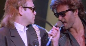 Elton John George Michael Wrap Her Up Music Video