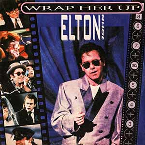 Elton John George Michael Wrap Her Up Single Cover