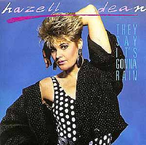 Hazell Dean They Say It's Gonna Rain Official Single Cover