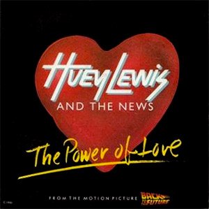 Huey Lewis & The News - The Power Of Love - Single Cover