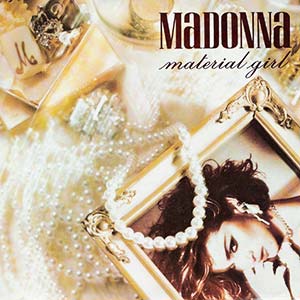 Madonna - Material Girl - Single Cover