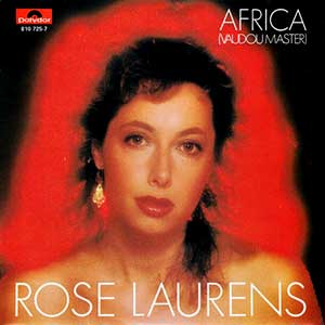 Rose Laurens - Africa (Voodoo Master) - French Cover Single