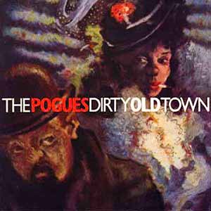 The Pogues Dirty Old Town Single Cover