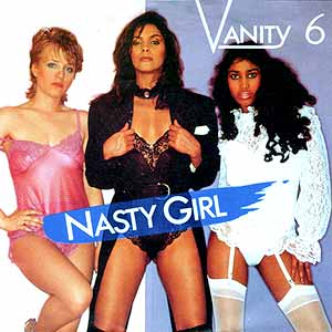 Vanity 6 Nasty Girl Single Cover