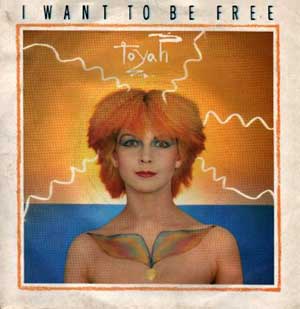 Toyah - I Want To Be Free - Single Cover