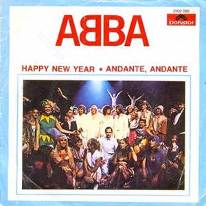 Abba - Happy New Year - Single Cover