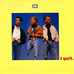 Bros - I Quit - Single Cover - Matt Goss