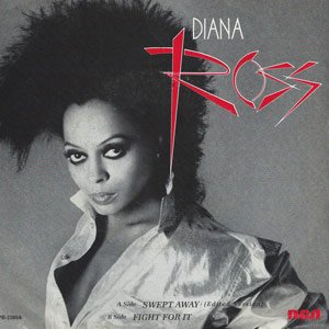 Diana Ross - Swept Away - Single Cover