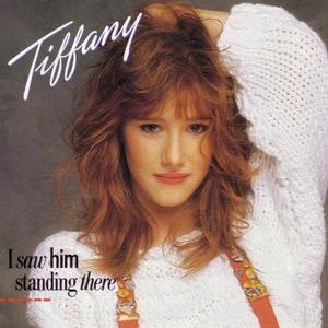 Tiffany - I Saw Him Standing There - single cover