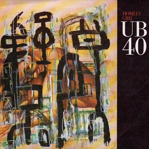 UB40 - Homely Girl - Single Cover