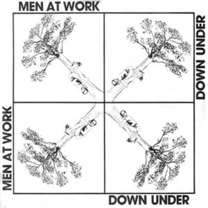 Men At Work Down Under Single Cover