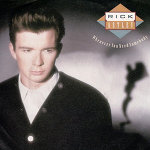 Rick Astley Whenever You Need Somebody Single Cover