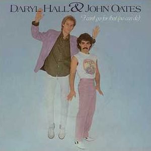 Hall and Oates Can't Go for That (No Can Do) Single Cover