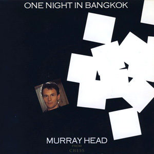 Murray Head One Night in Bangkok Single Cover
