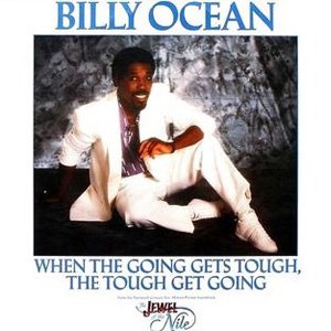 Billy Ocean When the Going Gets Tough, the Tough Get Going Single Cover