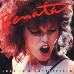 Pat Benatar Love Is A Battlefield Single Cover
