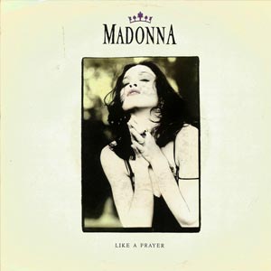 Madonna Like a Prayer Single Cover