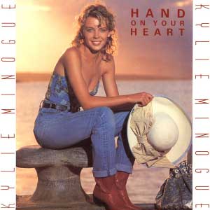 Kylie Minogue Hand On Your Heart SIngle Cover