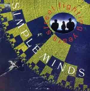 Simple Minds Street Fighting Years Album Cover