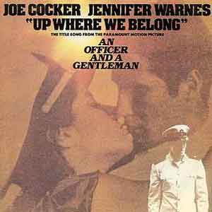Joe Cocker & Jennifer Warnes - Up Where We Belong - Single Cover