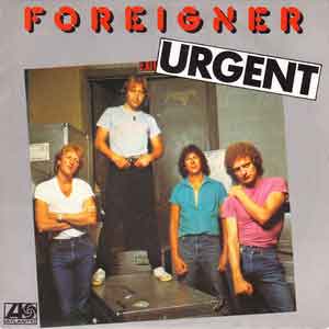 Foreigner - Urgent - Single Cover