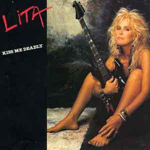 Lita Ford - Kiss Me Deadly - Single Cover