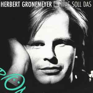 Herbert Grönemeyer - Was Soll Das - Single Cover
