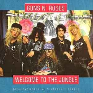 Guns N' Roses - Welcome To The Jungle - Single Cover